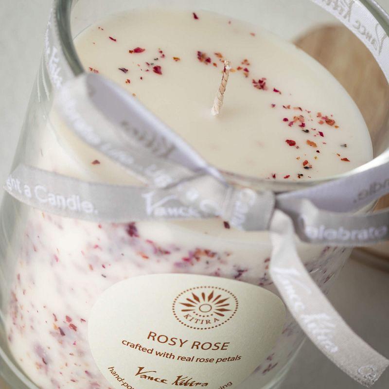Clover Lane Velvet Rose Scented Jar Candle