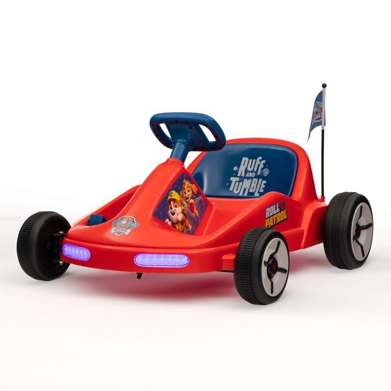 Paw Patrol Red 12V Electric Go Kart with Lights and Seat Belt