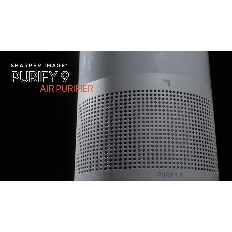 Sharper Image PURIFY 9 Whole Room Air Cleaner with True Hepa Filtraction
