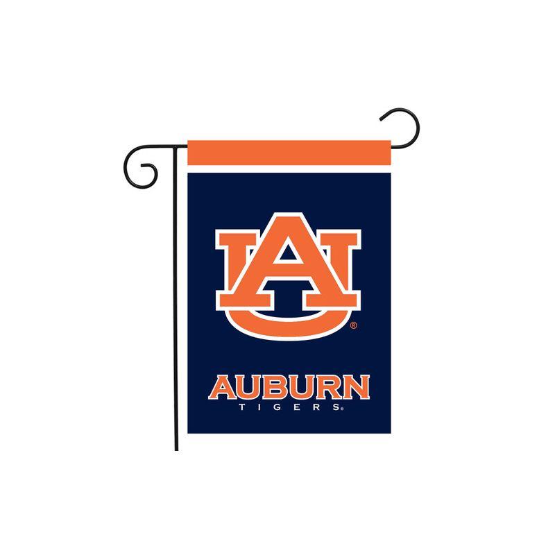 Auburn Tigers Navy and Orange Polyester Garden Flag