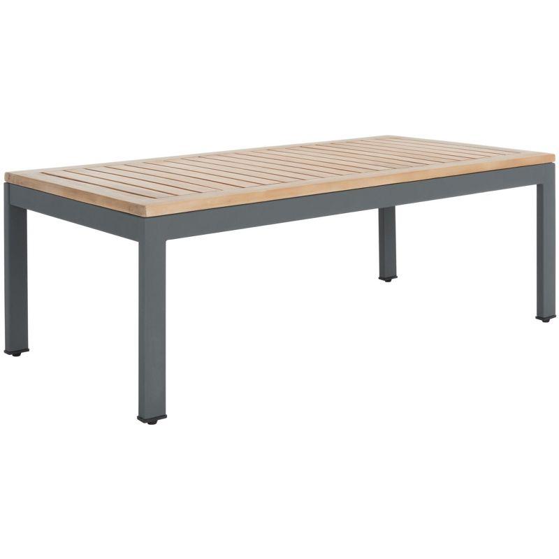 Chicopee 4 Pc Living Set - Indoor/Outdoor - PAT7725 - Natural/Light Grey - Safavieh