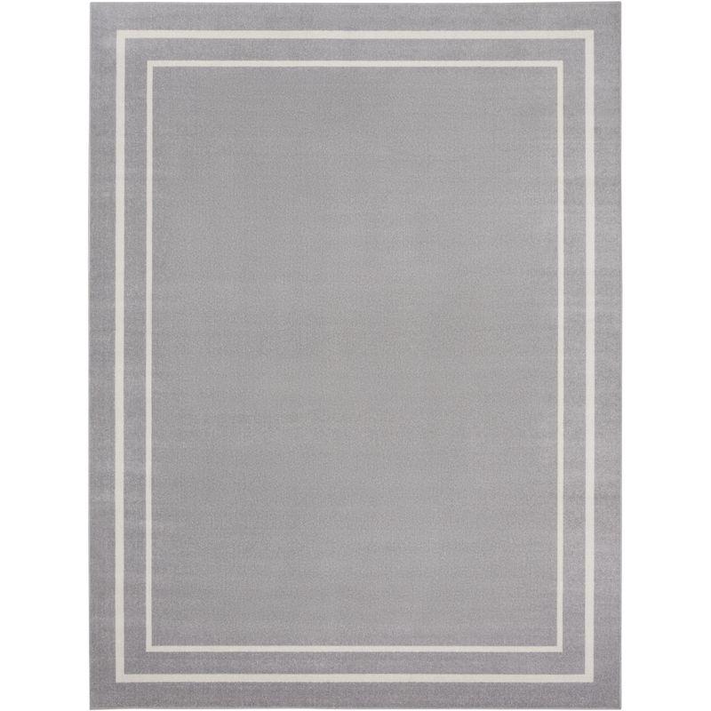 Nourison Essentials Bordered Indoor Outdoor Area Rug