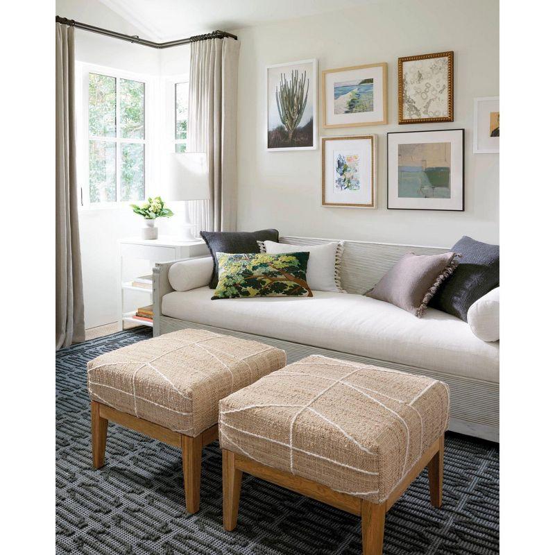 Campbell Iron Handwoven Wool Rug