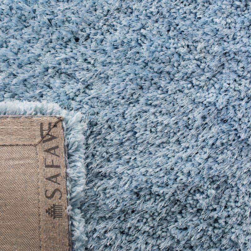 Supreme Shag SGS621 Hand Tufted Area Rug - Light Blue - 8'x10' - Safavieh.