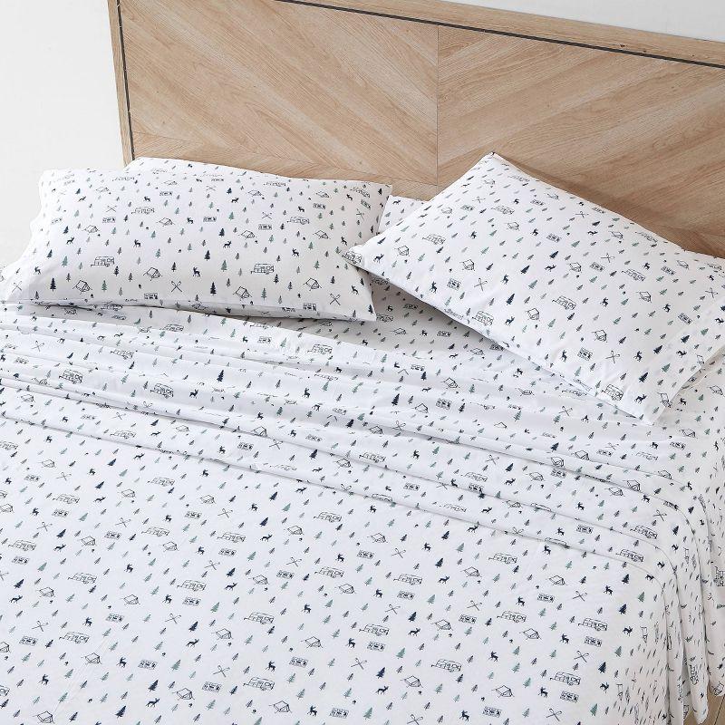 Eddie Bauer Printed Cotton Percale Sheet Sets