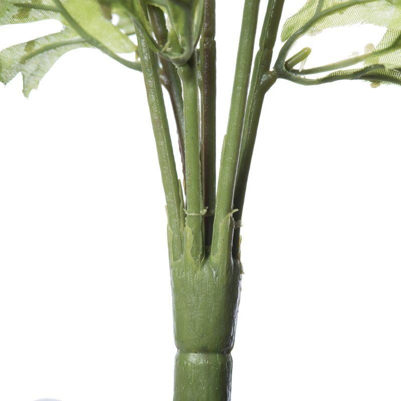 Vickerman 18" Artificial White Ranunculus Bush.