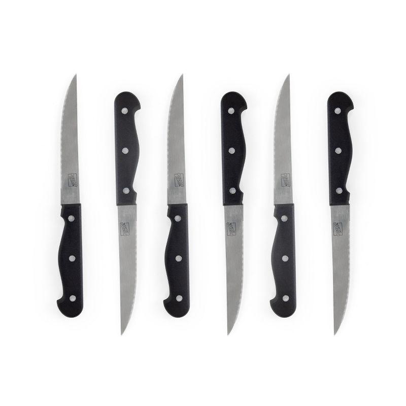 Gibson Home Gibson Home Westover Stainless Steel 13 Piece Knife Block Set