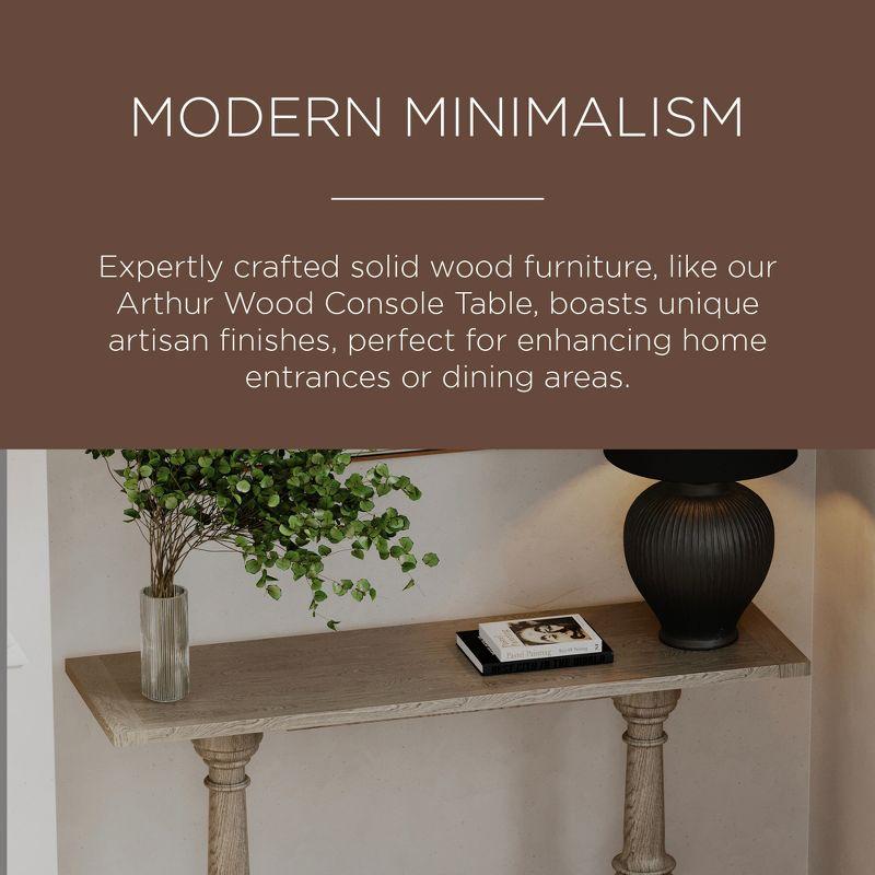 Maven Lane Arthur Wooden Console Table