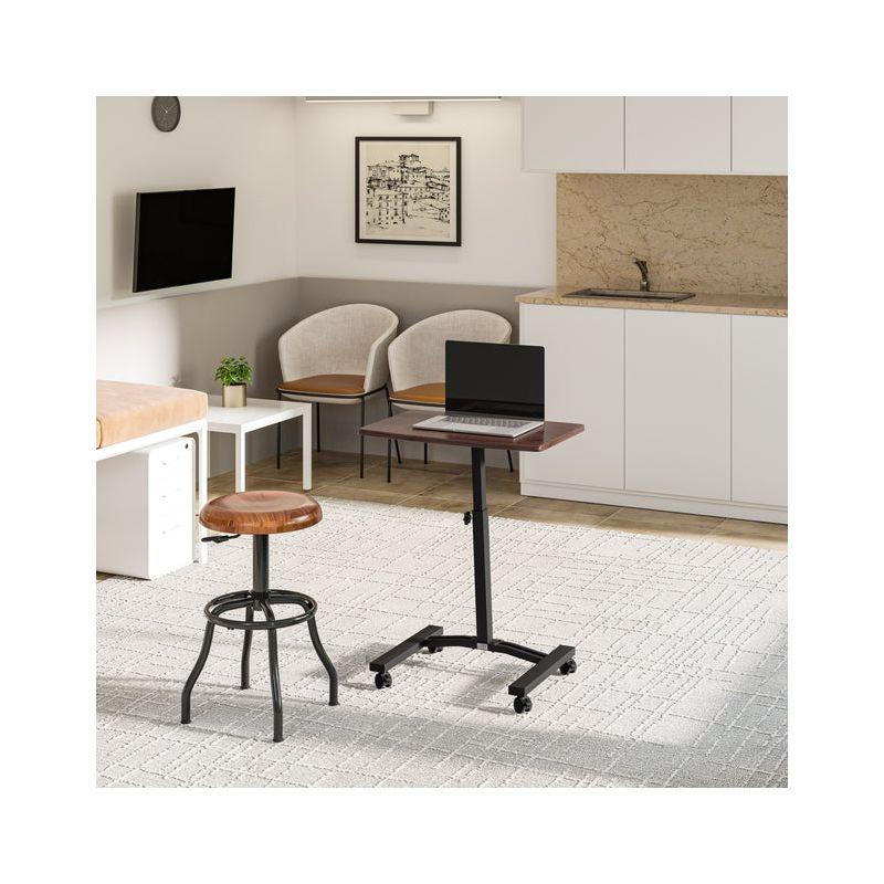 Seville Classics AIRLIFT® 24'' W Rolling Desk or Stand with Wheels