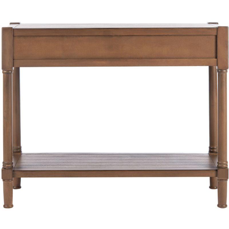Filbert 2 Drawer Console Table - CNS5716C - Brown - Safavieh