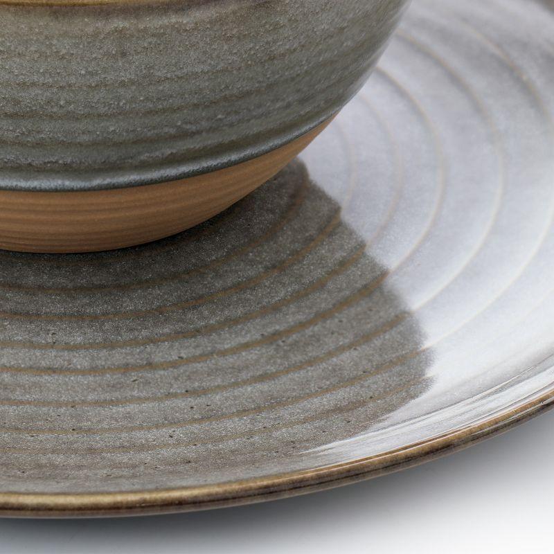 Gibson Elite 12 Piece Dreamweaver Round Earthenware Dinnerware Set & Reviews | Wayfair