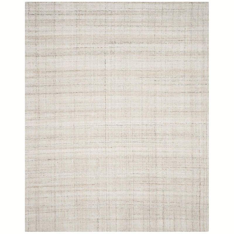 Abstract ABT141 Handmade Indoor Area Rug - Ivory/Beige - 8'x10' - Safavieh