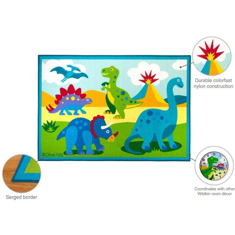 Olive Kids Dinosaur Land Rug