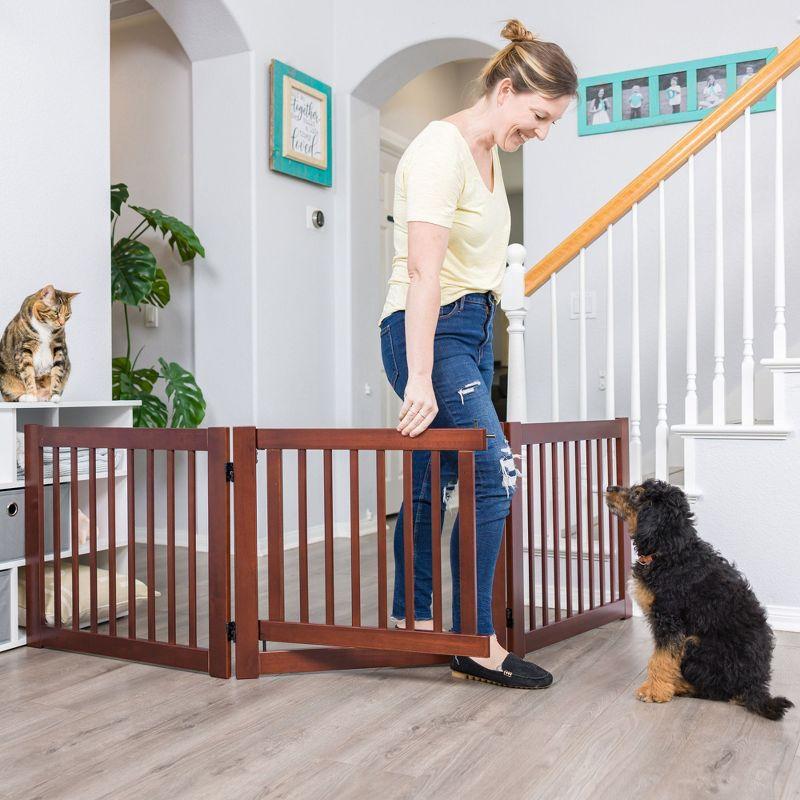 Primetime Petz 360 Configurable Pet Gate with Door 24" Secure Boundaries and Peace of Mind, Ensuring Safety and Freedom for Your Furry Friends