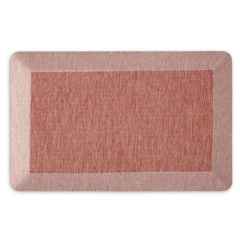 Spice Red Heathered Anti-Fatigue Kitchen Mat 19.6"x32"