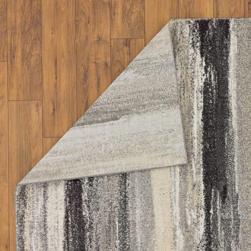 Luxe Weavers Abstract Stripe Area Rug