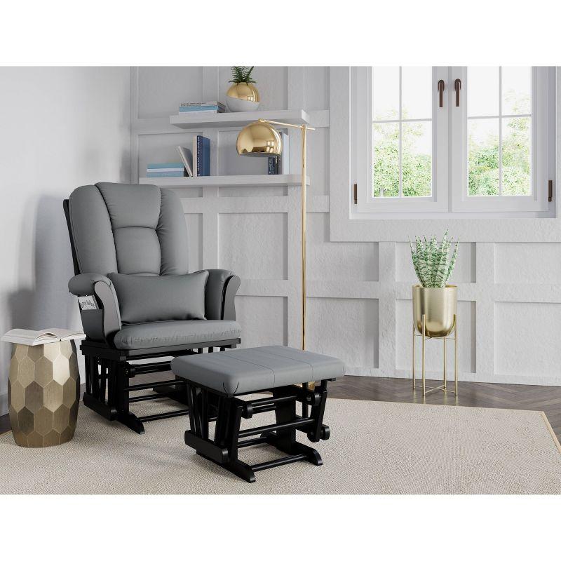 Tuscany Glider with Nursery Chair & Ottoman Set