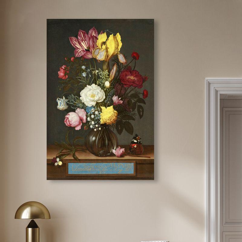 Art Remedy Ambrosius Bosschaert The Elder Bouquet Wall Art by Art Remedy