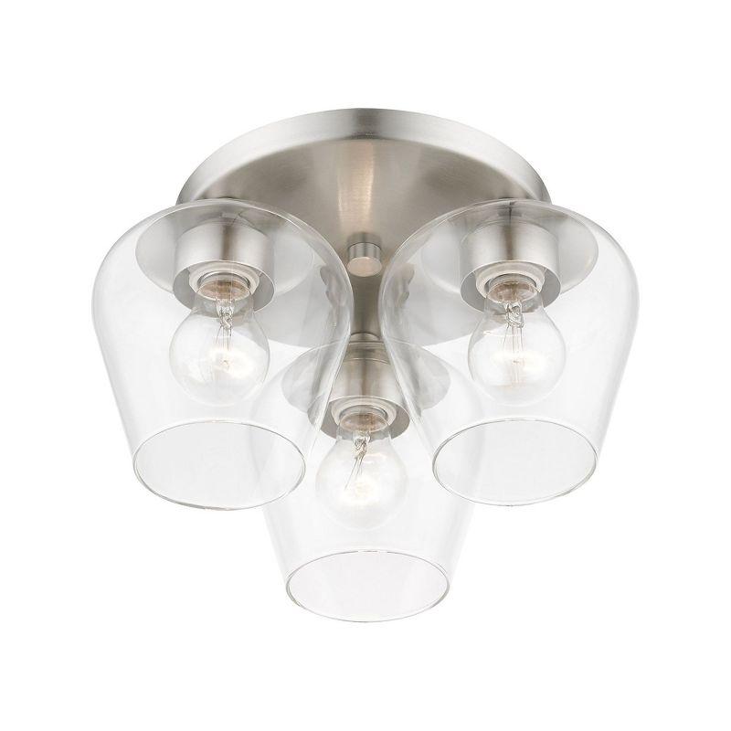 Willa Arlo™ Interiors Chrisha Orizaba 3-Light 13" Flush Mount