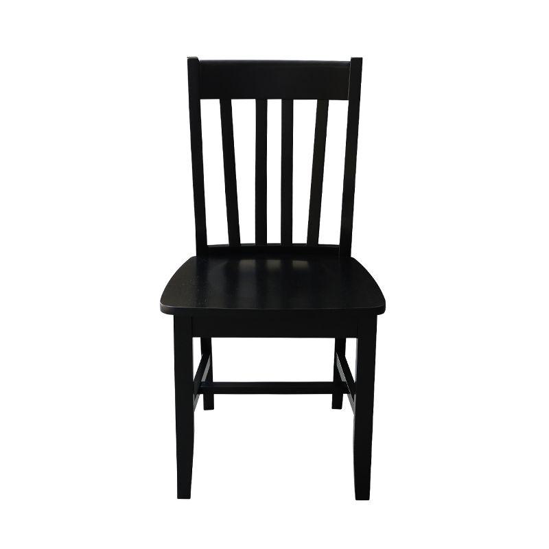 August Grove® Toby 18.5'' H Solid Wood Side Chair (Set of 2)