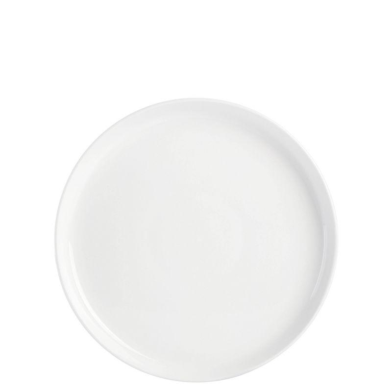 Oslo White Porcelain 16-Piece Dinnerware Set, Service for 4