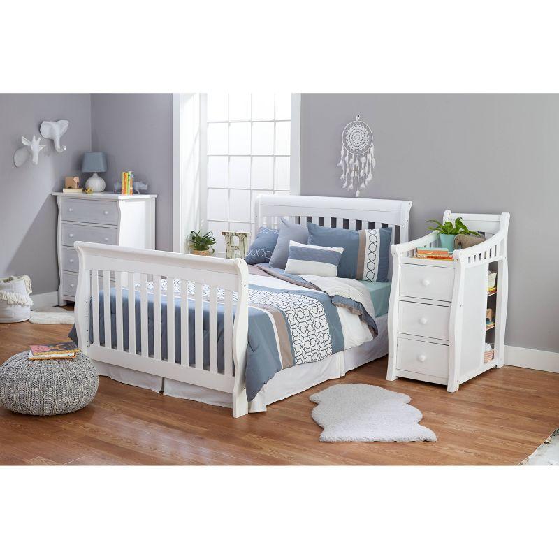 Sorelle Princeton Elite Crib & Changer White