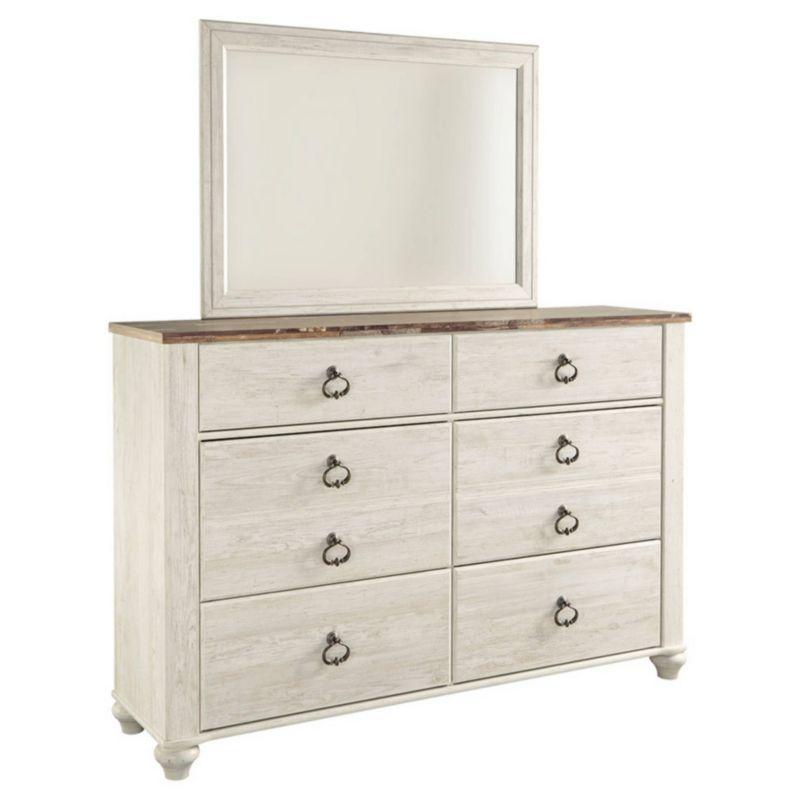 Esmarelda 6 Drawer Double Dresser