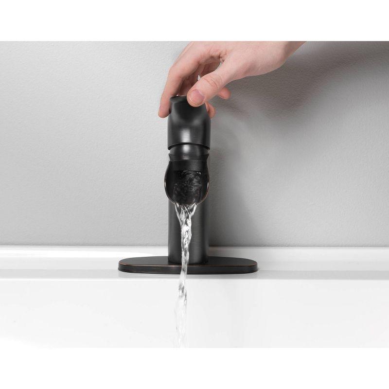 Capri Waterfall Single-Handle Bathroom Faucet in Oil-Rubbed Bronze