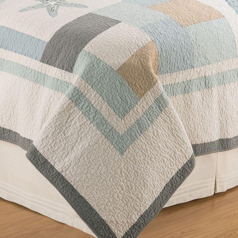 C&F Home Driftwood Shores Full/Queen 3 Piece Quilt Set