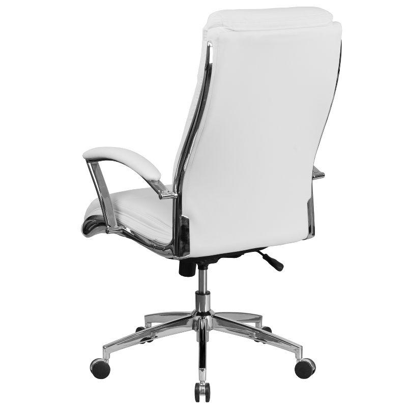 Flash Furniture High Back Designer Smooth Upholstered Executive Swivel Office Chair