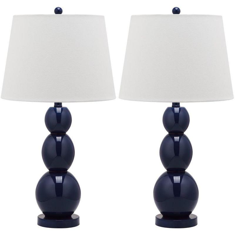 Jayne 3 Sphere Table Lamp (Set of 2)  - Safavieh