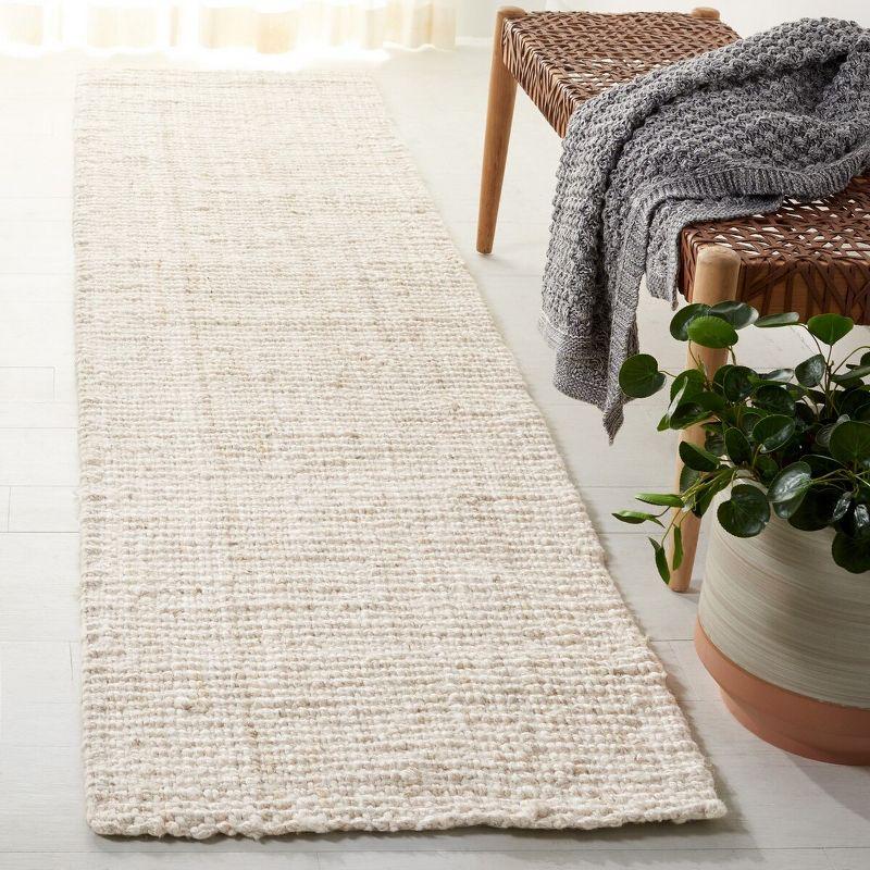 Natural Fiber NF730 Hand Woven Indoor Runner Rug - Ivory - 2'3"x11' - Safavieh.