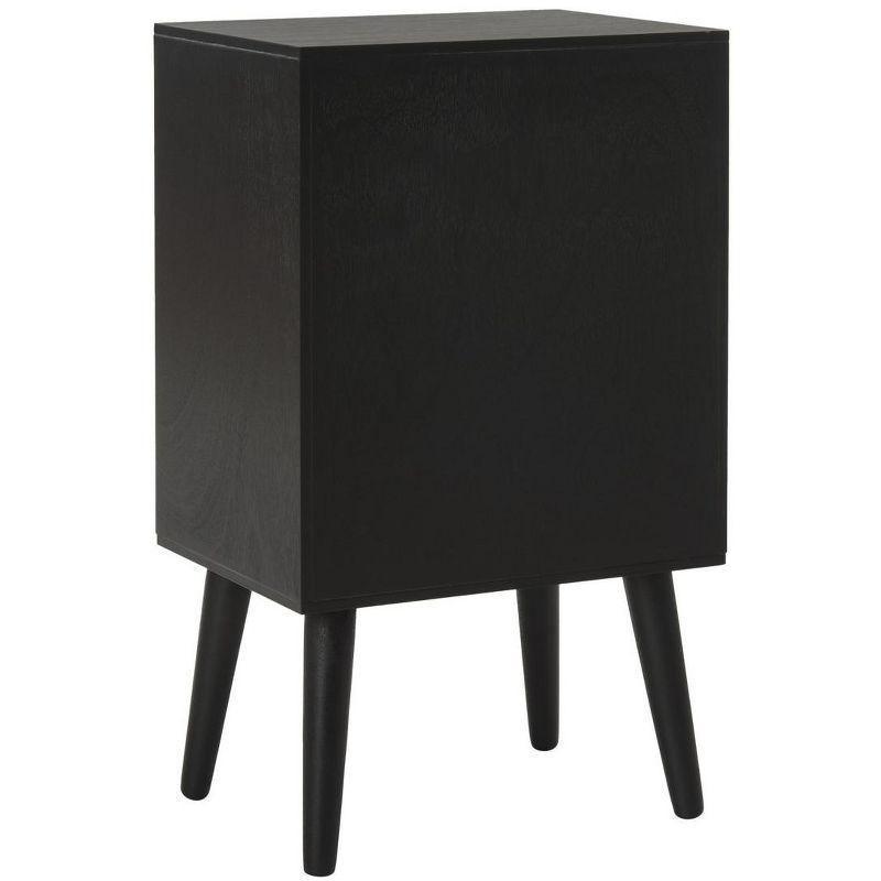 Pomona 3 Drawer Accent Table - CHS5700 - Black - Safavieh