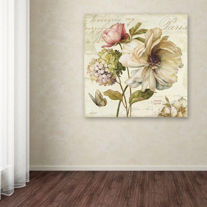 Trademark Fine Art -Lisa Audit 'Marche de Fleurs II' Canvas Art