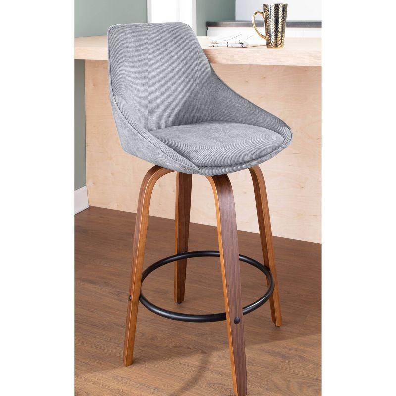 Set of 2 Diana Counter Height Barstools - LumiSource