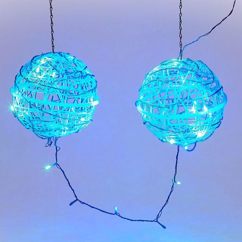 The Lakeside Collection Set of 2 Hanging Lanterns