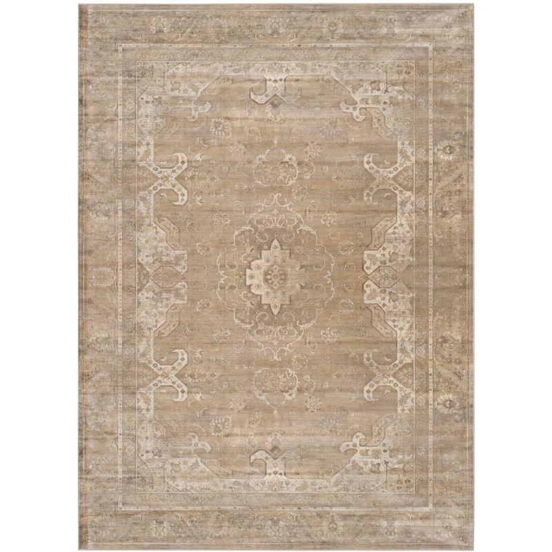 Vintage VTG137 Power Loomed Indoor Skid-Resistant Area Rug - Mouse - 9'x12' - Safavieh
