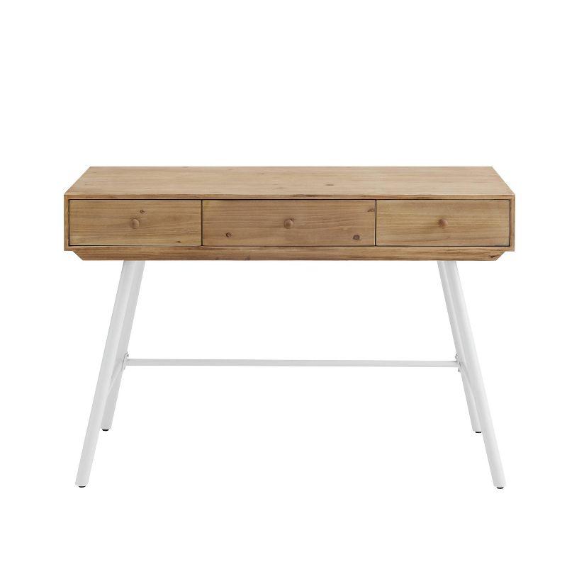 Cailan 3 Drawer Desk - Linon