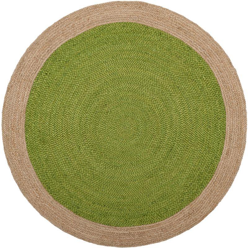 Vicksburg Natural Fiber Hand Woven Jute Solid Color Rug