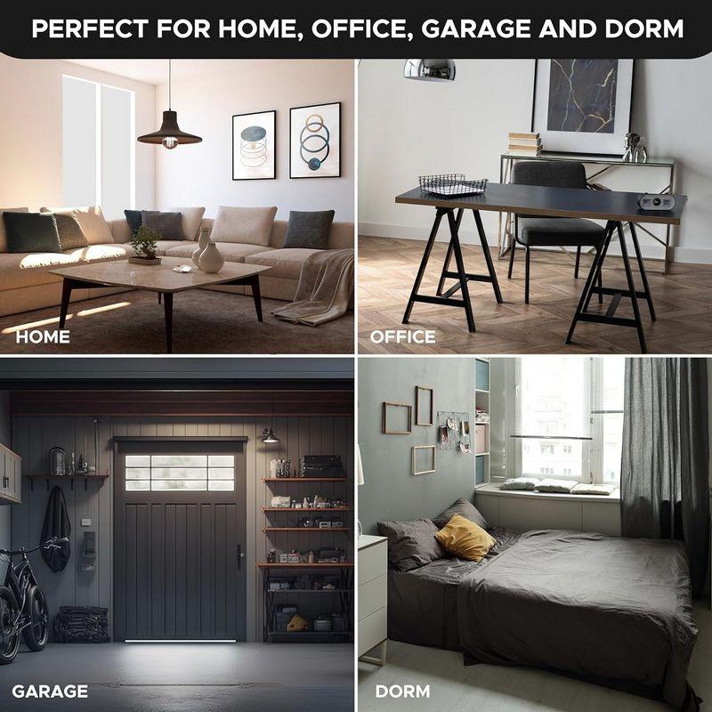 Hold N' Storage - Portable Wardrobe Closet with Metal Hanging Rod - White