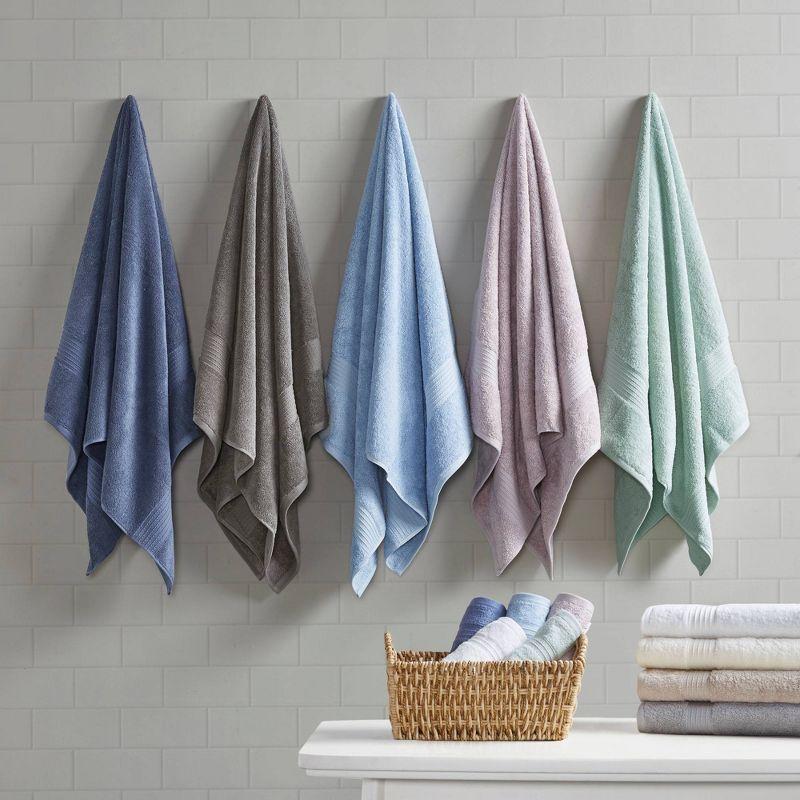 Kazimira Organic 100% Cotton 6 Piece Towel Set