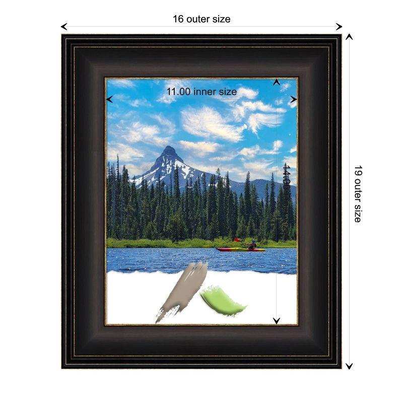 Amanti Art Trio Oil Rubbed Bronze Picture Frame Opening Size 11x14 in.
