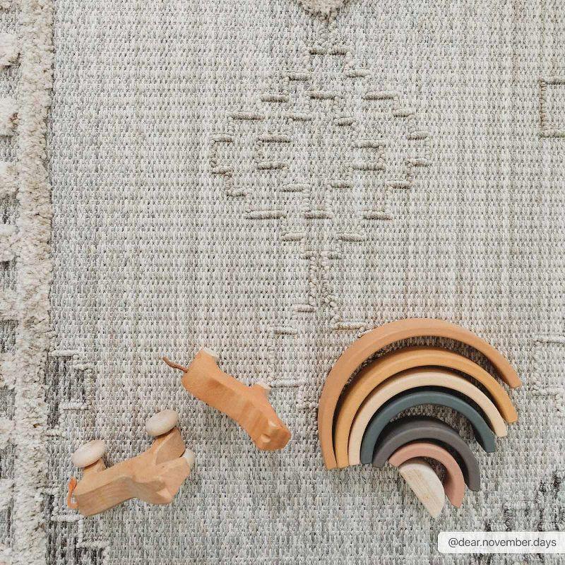 Hauteloom Runner Runner Rug   Charcoal