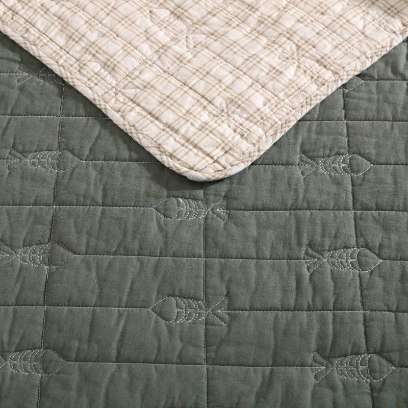 Eddie Bauer Troutdale Cotton Reversible Quilt Set