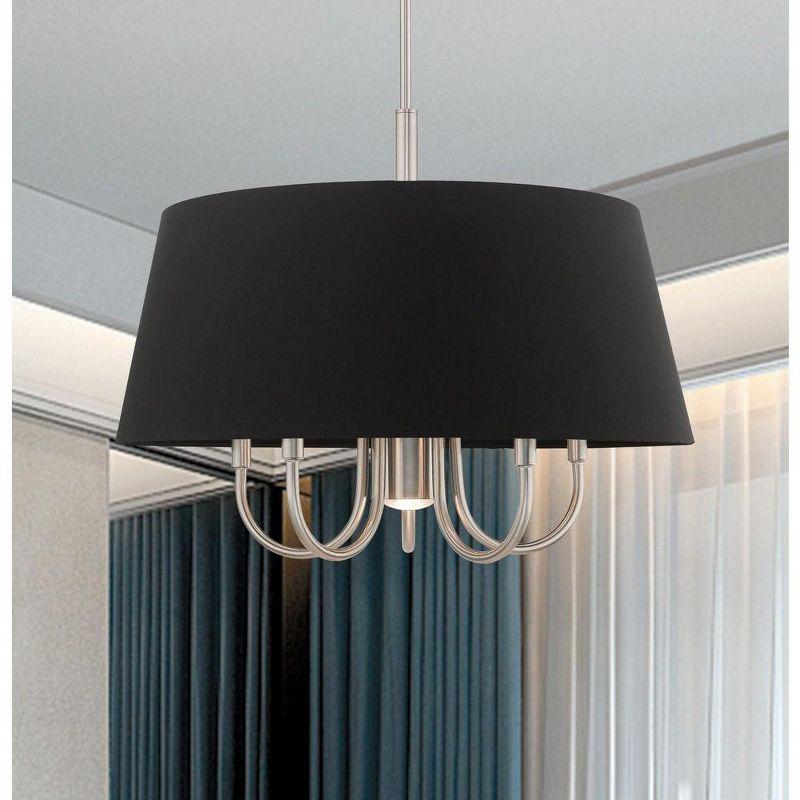 Livex Lighting Belclaire 5 - Light Chandelier in  Brushed Nickel