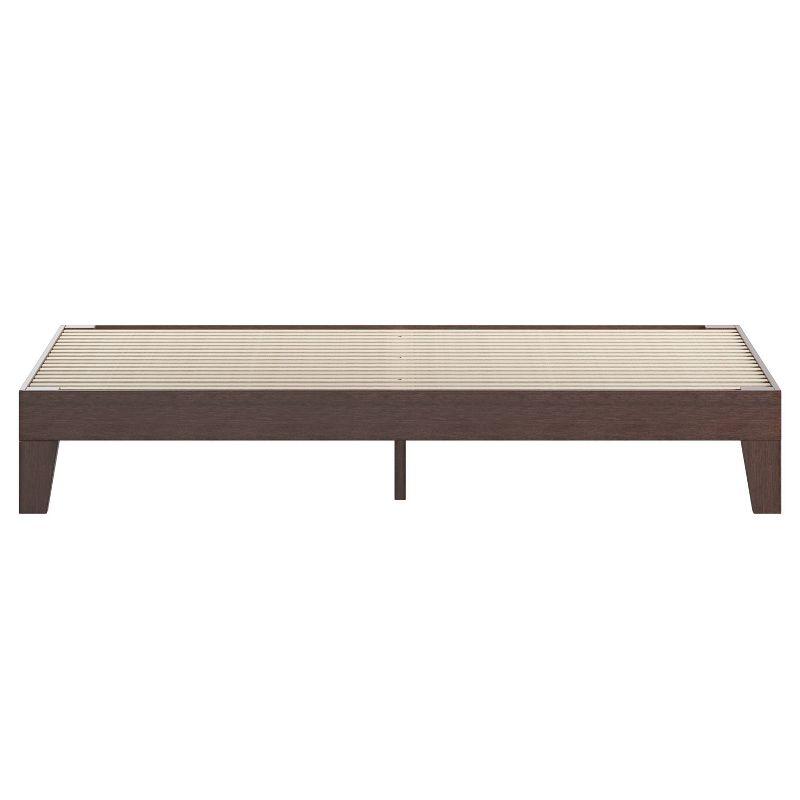 Amalia Solid Wooden Platform Bed with Wooden Support Slats - Taylor & Logan