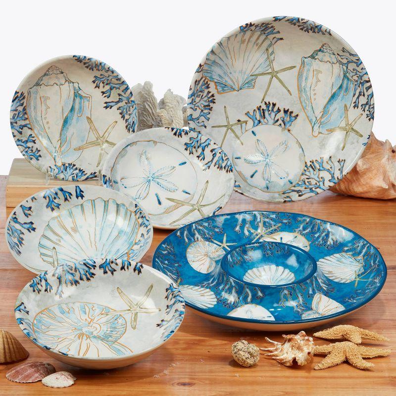 Certified International Playa Shells Set Of 4 Soup Bowl