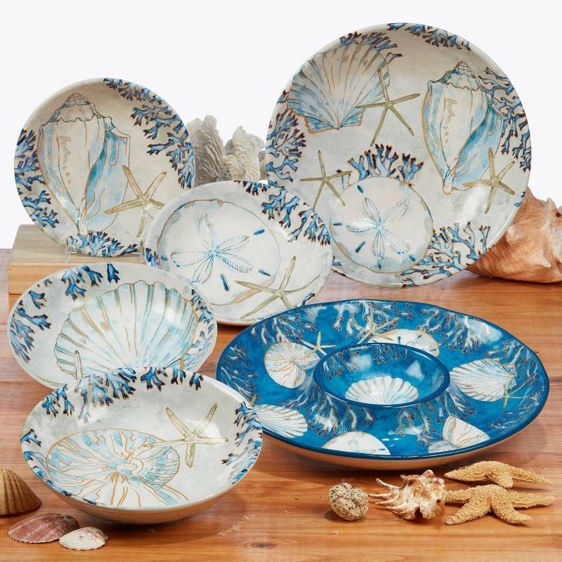 Set of 4 Playa Shells Soup Bowls - Certified International