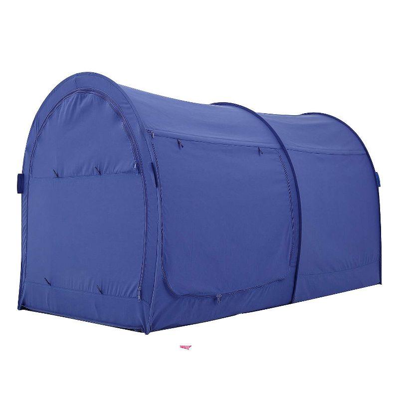 Navy Twin Size Portable Bed Tent Privacy Canopy