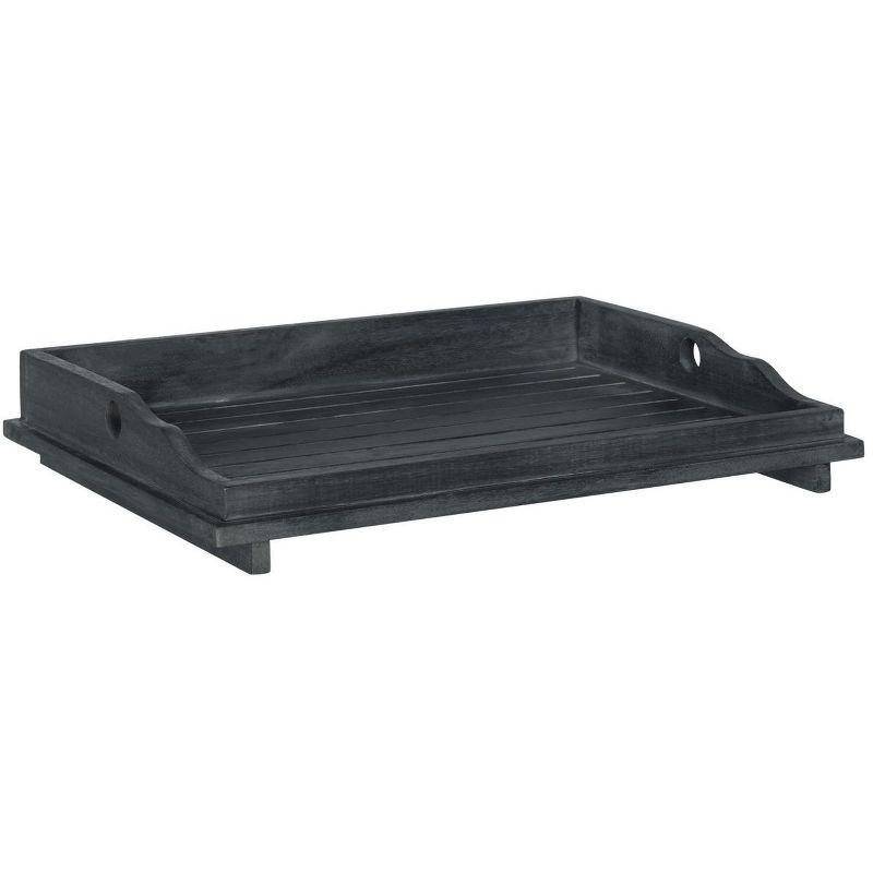 Covina Tray Table - Indoor/Outdoor - PAT6716 - Dark Slate Gray - Safavieh
